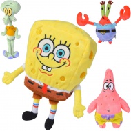 Plyšová hračka SpongeBob 20cm vo štyroch variantách - Simba toys