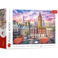 Prechádzka v Londýne 4000 dielikový puzzle - Trefl