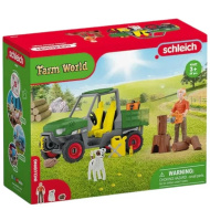 Schleich: Farm World - Lesné práce hracia súprava (42659)