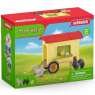 Schleich: Farm World - Mobilný kurín herný set (42572)