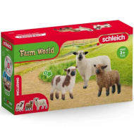 Schleich: Farm World - Sada figúrok Baránkoví priatelia (42660)