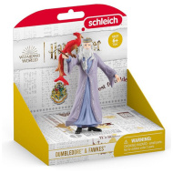 Schleich: Harry Potter Dumbledore a Fawkes figúrková sada (42637)