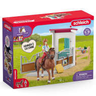 Schleich: Horse Club - Herná a Cayenne jazdecká box súprava hračiek