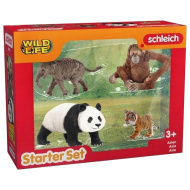 Schleich: Wild Life - Zvieratá Ázie začiatočnícky 4-dielny set figúrok (42736)