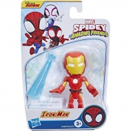 Spider-Man: Póki a jeho úžasní priatelia s figúrkou Iron Mana a príslušenstvom 10 cm - Hasbro