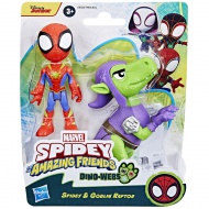 Spidey a jeho úžasní priatelia: Pók a Goblin Dino-Sieť Akčná figúrka Sada - Hasbro