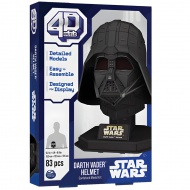 Star Wars: Darth Vader prilba 4D puzzle s 83 dielmi - Spin Master