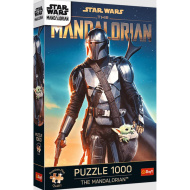 Star Wars Mandalorian 1000-dieliková prémiová plus puzzle - Trefl