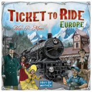 Ticket to Ride Európa stolová hra