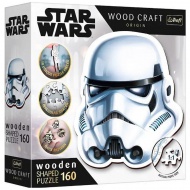 Wood Craft: Star Wars - Prilba útočnej jednotky 160 kusov prémiového dreveného puzzle - Trefl