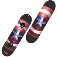 Detský skateboard Kapitán Amerika