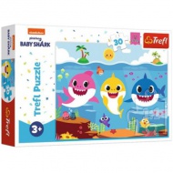 Baby Shark: Podmorský svet 30dielne puzzle - Trefl