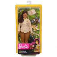 Barbie: National Geographic bábika s opicou - Mattel