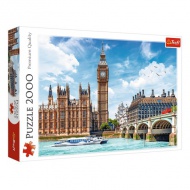 Big Ben Londýn, Anglicko 2000dielen puzzle - Trefl