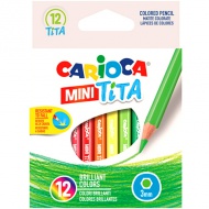 Carioca: Mini Tita set nárazu vzdorných ceruziek 12 ks