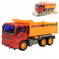 Construction Truck: Sklápač so zotrvačníkom 19cm