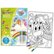 Crayola: Mini Kids maxi omaľovanka so sadou fixiek