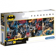 DC Comics: Batman v akcii 1000 dielne panoráma puzzle - Clementoni