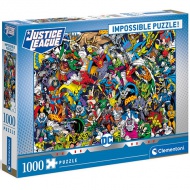 DC Comics Justice League Impossilbe puzzle 1000ks - Clementoni