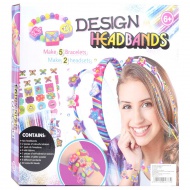 Design Headbands: Set na výrobu čelenky, náhrdelníka a náramku