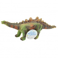 Dino World: Vinylová figúrka dinosaura Stegosaurusa so zvukom a bavlnenou výplňou 35 cm