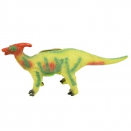 Dino World: Vynilová figúrka dinosaura Parasaurolophus s bavlnenou výplňou 35cm