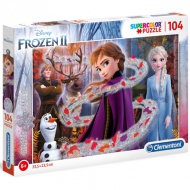 Disney: Ľadové kráľovstvo 104ks puzzle - Clementoni