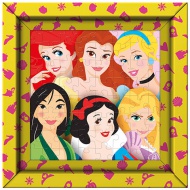 Disney Princezné 60 dielne puzzle s rámom - Clementoni