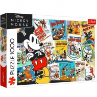 Disney: Svet Mickye Mouse 1000-dielne puzzle - Trefl