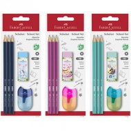 Faber-Castell: Grafitová ceruzka 1111 HB 5 dielny set v troch variantoch