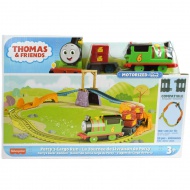 Fisher-Price: Thomas a priatelia - Percy motorizovaný set dráhy - Mattel