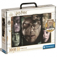 Harry Potter a Temný Pán 1000ks puzzle v kufri - Clementoni