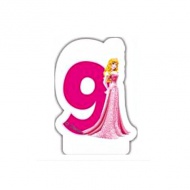 Disney Princess číslicová sviečka „9“