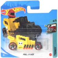 Hot Wheels: Pixel Shaker žlté autíčko 1/64 - Mattel