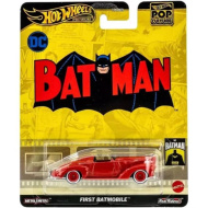 Hot Wheels: Pop kultúra séria - Batman First Batmobile autíčko 1:64 - Mattel