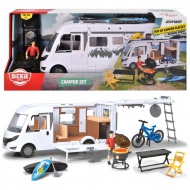 Hymer Camping Van karavan s príslušenstvom 30cm - Dickie Toys