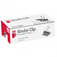 ICO: Binder klip 19mm, 12ks sada