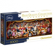 Koncertná sieň Disney QC panoráma puzzle 1000ks - ClementoniH