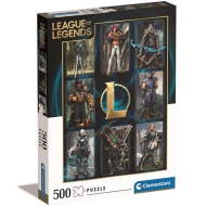 League of Legends: Hrdinovia HQC puzzle 500ks - Clementoni