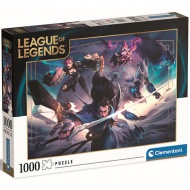 League of Legends: Yasumov tím HQC puzzle 1000ks - Clementoni