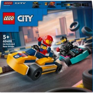 LEGO® City: Go-karty a pretekárski piloti (60400)