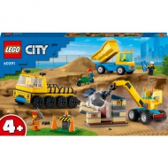 LEGO® City: Hasiči a policajná naháňačka (60391)