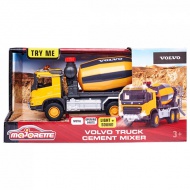 Majorette: Volvo domiešavač betónu so svetlom a zvukom 19cm- Simba Toys