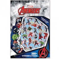 Marvel: Avengers 300-dielny set nálepiek