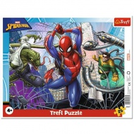 Marvel: Statočný Spiderman 25 dielne rámové puzzle - Trefl