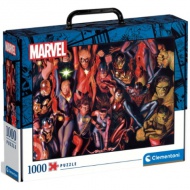 Marvel Superhrdinovia 1000ks puzzle v kufri - Clementoni