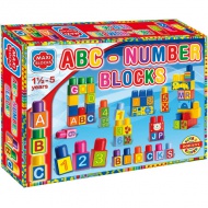 Mega Blocks Abeceda skladacie kocky - D-Toys