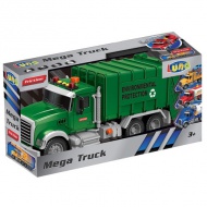 Mega Truck: Kamió na zber selektívneho odpadu so svetelnými a zvukovými efektmi 40x14x21cm