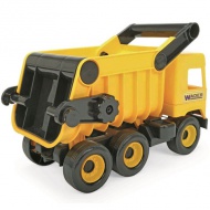 Middle Truck: Vyklápací dumper 43 cm žltý - Wader