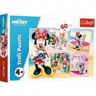 Minnie Mouse: Báječná Minnie 60 dielne puzzle - Trefl